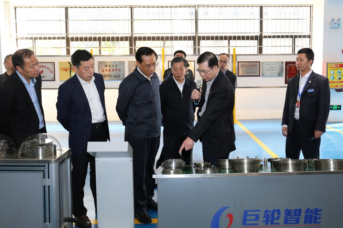 Vice Governor of Guangdong Province, Chen Liangxian, Came to Visit Greatoo(Guangzhou)Robots and Intelligent Manufacturing Co.,Ltd. with His Entourage